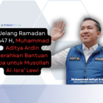 Jelang Ramadan 1447 H, Muhammad Aditya Ardin Serahkan Bantuan Toa untuk Musollah Al-Isra’ Lewi