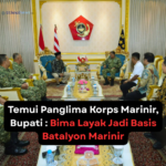 Temui Panglima Korps Marinir, Bupati : Bima Layak Jadi Basis Batalyon Marinir
